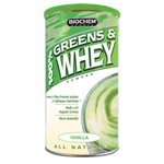 Biochem 100% Greens and Whey Protein Powder 