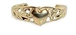 New High Polished Heart 10 KT Gold Toe Ring 10k Toering