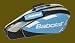 Babolat Club Line Triple (Blue) Tennis Bag - 13704