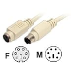 StarTech.com 25-Feet PS/2 Keyboard Mouse Extension Cable - M/F (KXT102_25)