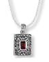 Boma Garnet & Marcasite Locket