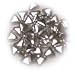 Decorative Silver Dragees, Triangle, 4oz