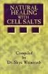 Natural Healing With Cell Salts
