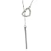 10K Diamond Heart Pendant