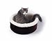 Petmate Small Deluxe Cuddle Cup Cat Bed (Small (17 x 17 x 6))