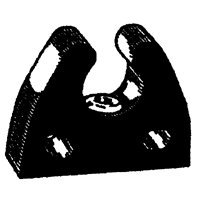 3 4 Pole Storage Clip by US Hardware