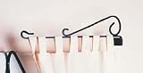 Review Renovator's Supply  / Curtain Rods Black Wrought Iron, 22