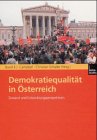 Produkt-Bild: Demokratiequalit&auml;t in &Ouml;sterreich: Zustand und Entwicklungsperspektiven