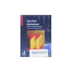 W�rterbuch der Rechts- und Wirtschaftssprache. Spanisch - Deutsch / Deutsch - Spanisch. Kombi-Paket. Bd. 1: Spanisch  - Deutsch / Bd. 2: Deutsch - Spanisch / CD-ROM: 2 B�nde und 1 CD-ROM.