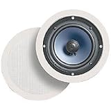 Polk Audio RC60i In-Ceiling In-Wall Speakers (Pair, White)