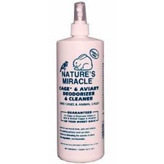 NATURES MIRACLE CAGE and AVIARY DEODORIZER CLEANER 1 by 05129