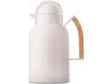 Rotpunkt 250/Y White/Yellow Vacuum Carafe with Angular Handle 34-oz.