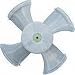 00-05 HONDA S2000 s-2000 A/C CONDENSER FAN BLADE, BLADE (2000 00 2001 01 2002 02 2003 03 2004 04 2005 05) H190501 38611PAAA01 Image