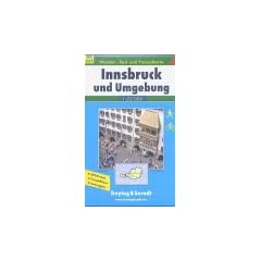 Freytag Berndt Wanderkarten : Innsbruck und Umgebung: Innsbruck and Surroundings (Walking Maps)
