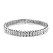 1CT Round Diamond Rolex Style Link Tennis Bracelet