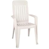 IMAGE OF Adams Mfg Co Clay Missio Stack Chair 8259-23-3700 Resin Patio Chairs