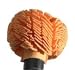 FLITZ 6 Inch Round Polishing Ball with 2 gram packet of stainless steel cleaner
