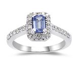 Tanzanite Ring - 2/5+ Ct Diamond & Tanzanite Ring in 14K Gold Discount