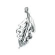 .925 Silver Large Leaf Pendant
