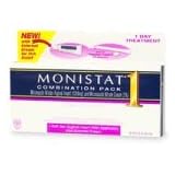 Monistat 1 Vaginal Antifungal Combination Pack, Ovule Insert with Applicator Plus External Cream