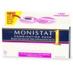 Monistat 1 Vaginal Antifungal Combination Pack, Ovule Insert with Applicator Plus External Cream