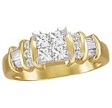 14kt. Gold, 3/4 ct. tw. Diamond Centerpiece Unity Ring
