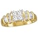 14kt. Gold, 3/4 ct. tw. Diamond Centerpiece Unity Ring