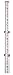 Keson SLR44F8 14-Foot Telescoping Aluminum Grade Rod in Feet and Tenths