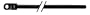 1st Source Screw Mount Ties - Black 9" 100pcs
