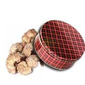 2 lb Bavarian Style Cinnamon Roasted Cashews Tin - Plaid by Catoctin Kettle Korn
