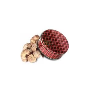 2 lb Bavarian Style Cinnamon Roasted Cashews Tin - Plaid