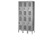 Hallowell Heavy-Duty Ventilated Locker Double Tier 12x15x36 6 Door Assembled