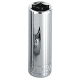 Socket, 1/2 In Dr, 23mm, 12 Pt, Deep by SK Hand Tool