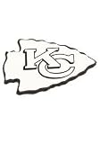 Kansas City Chiefs Metal Auto Emblem