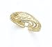 14K Domed Filigree Toe Ring - GH23220