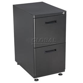 2 Drawer Pedestal File/File - Charcoal