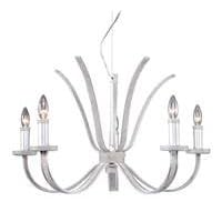 ELK Lighting 14029-5 Encasement 5 Light Foyer Lantern in Silver from Elk Lighting