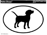 BEAGLE Oval Bumper Sticker