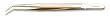 TWEEZER UTILITY NICKEL PLATED 6 " CURVED CUT