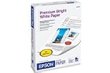 Epson America Bright White Premium Paper Letter S041586