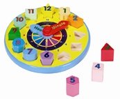 Buy Melissa & Doug Wooden Shape Sorting Clock online at Discounted New and Used prices. Delivered to your door with Childrens Toyshop.com