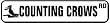 COUNTING CROWS ROAD novelty street sign