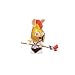 Raving Rabbids "Travel in Time" Collectible Figurine - "Viking"_s-1