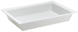 Pillivuyt Quartet Extra Large 4 Quart Rectangular Roaster; White