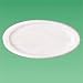 Bright White Porcelana Plate 10-3/8'' 2 Dozen per case, 24/CS