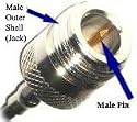 RP-TNC Crimp Jack for RG8 & 400-Series Cable