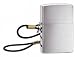 Sporting Goods : Zippo Lossproof, Brushed Chrome with Lanyard Lighter / ZI275