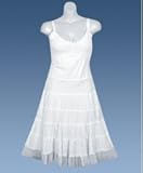 IMAGE OF Cloud White Eyelet Dress -- Size:2x Color:White