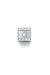 14K White Gold and Diamond Tie Tac