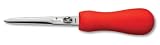 Victorinox Oyster Knife 4-Inch Boston Style Blade, Red SuperGrip Handle